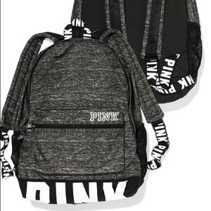 Pink backpack (grey)